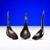 Northwest Coast Carved Horn Spoons