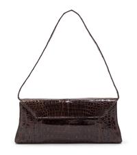 A Nancy Gonzalez Crocodile Convertible Bag, 11 x 4 1/2 x 2 inches.