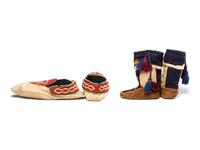 Tlingit and Athapaskan Child's Mukluks