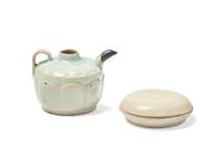 Two Chinese Glazed Vessels
