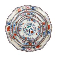 A Booths Parrot Ceramic Dinner Service