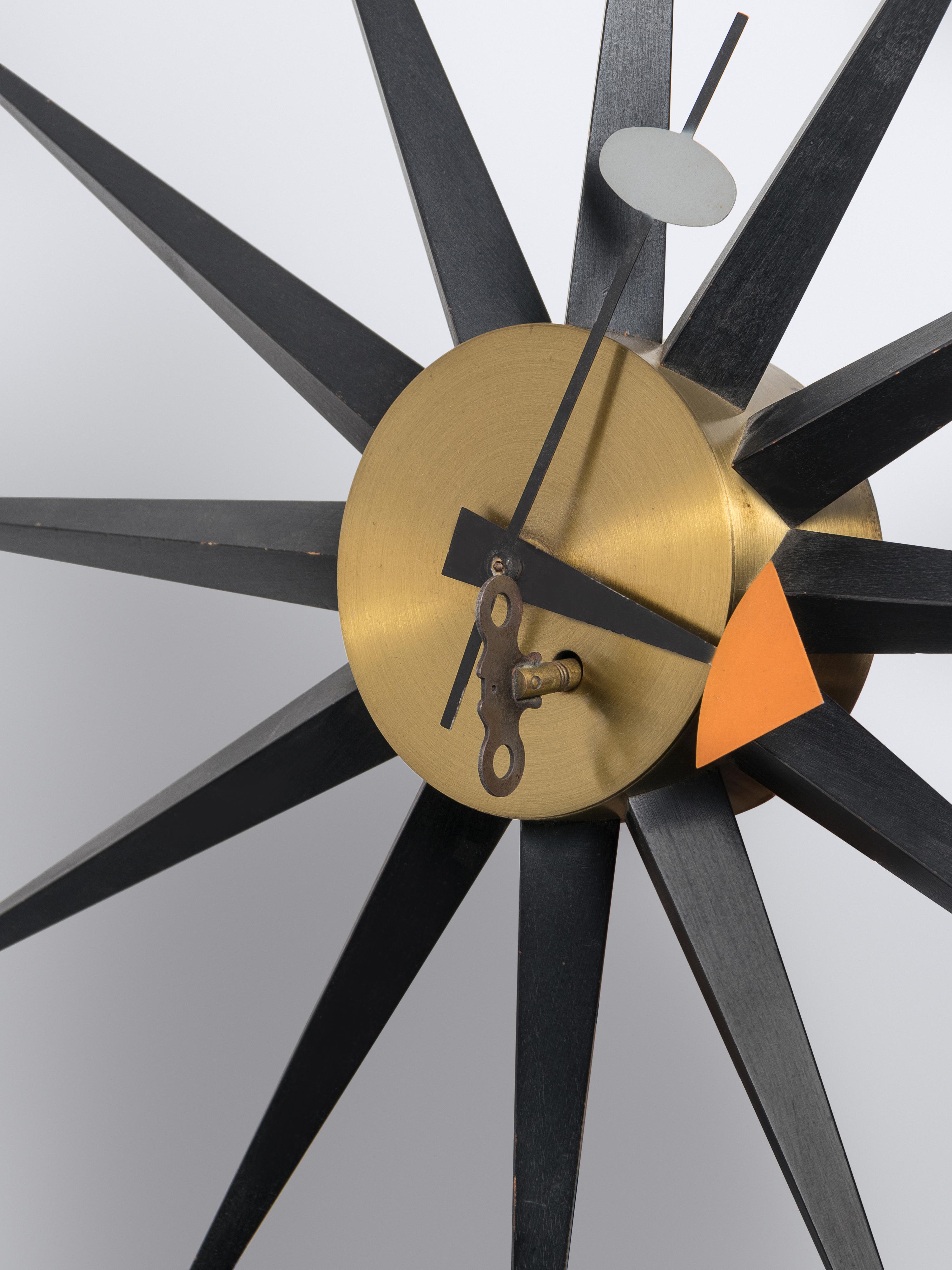 Spike Wall Clock, model 2202 Howard Miller Clock Company, USA