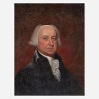 Attributed to Edward Savage (1761-1817) Portrait of President John Adams (1735-1826), early 19th century