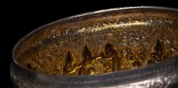 A Burmese Silver-Gilt Repoussé Bowl