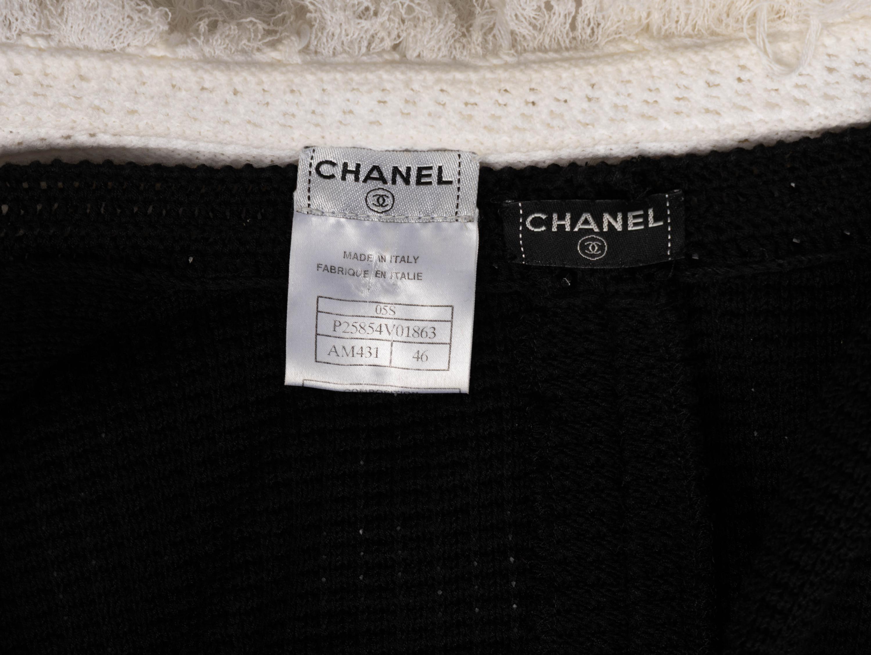 Chanel, Two Knit Cotton Cardigans