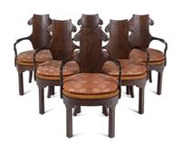 A Set of Six Rose Tarlow Melrose House Henley Armchairs