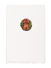 [MOSER, Barry, illustrator]. WOOD, Douglas. Franklin and Winston: A Christmas That Changed the World. Somerville, MA: Candlewick Press, 2011.