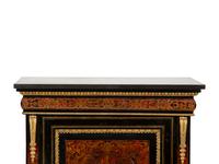 A Napoleon III Gilt Bronze Mounted Boulle Marquetry Slate-Top Cabinet