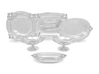 A Group of Six American Silver Serving Articles