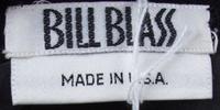 A Bill Blass Black Gown,