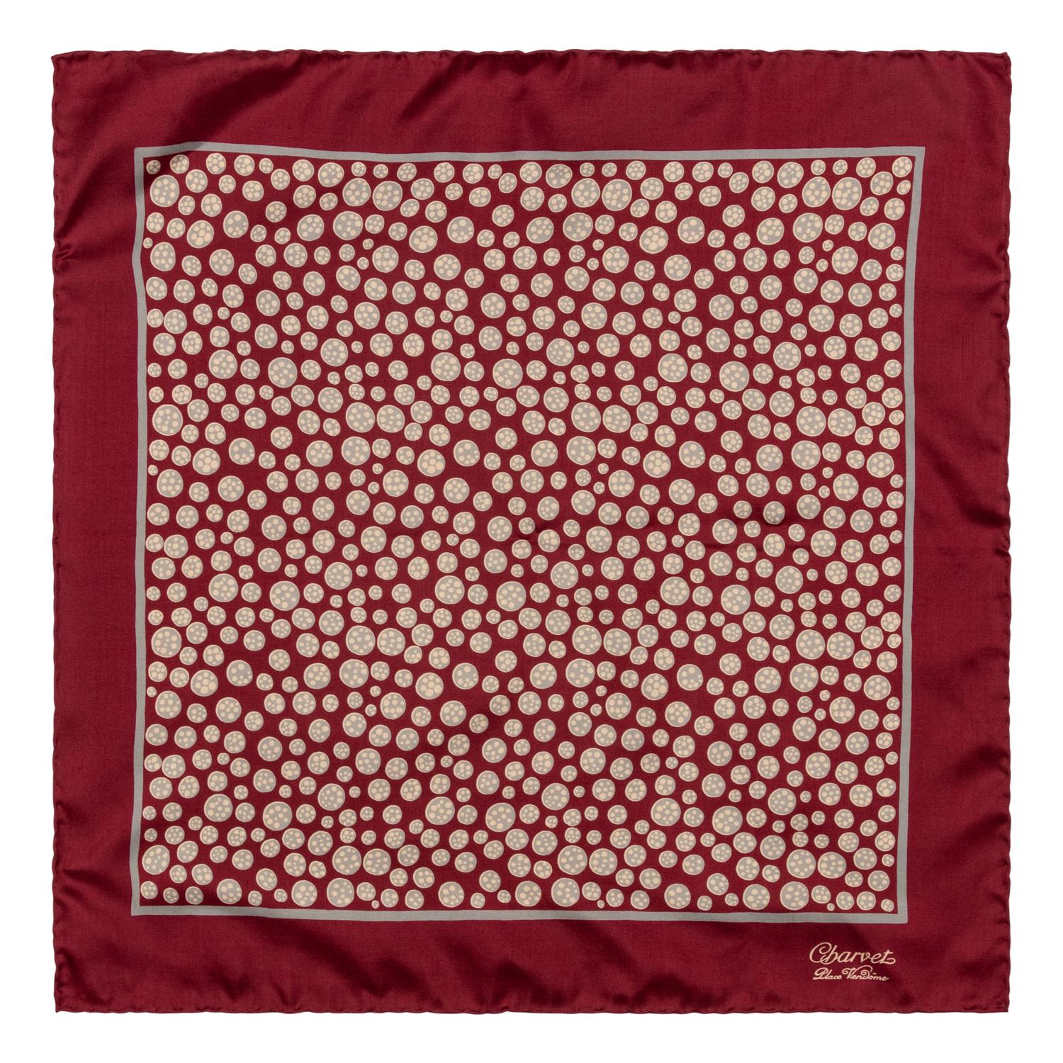 Six Pocket Squares by Hermès, Charvet, and Gianni Versace