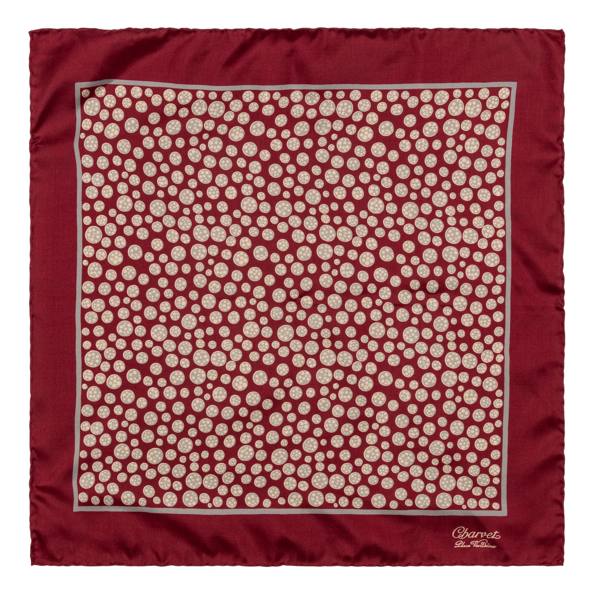 Six Pocket Squares by Hermès, Charvet, and Gianni Versace
