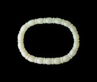 A Chinese Pale Celadon Jade Bangle