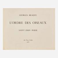 Georges Braque (French, 1882-1963) L'Ordre des Oiseaux