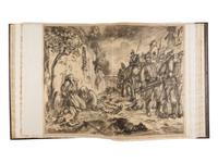 [ILLUSTRATION ART]. A finely bound album of 65 original WWI-era French illustrations in: La Grande Guerre par les artistes. Paris, ca 1915.