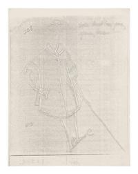 Bonnie Cashin Dress, Jacket, Pattern, and Copy of Sketch, 1960s