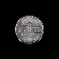 A United States 1942-D Jefferson 5c Coin — NGC GRADED MS66 5FS
