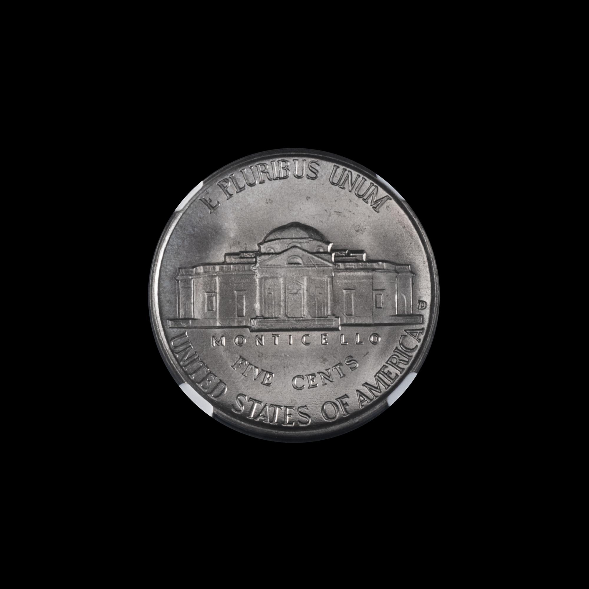 A United States 1942-D Jefferson 5c Coin — NGC GRADED MS66 5FS