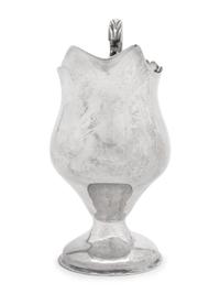 A George III Silver Helmet-Form Creamer