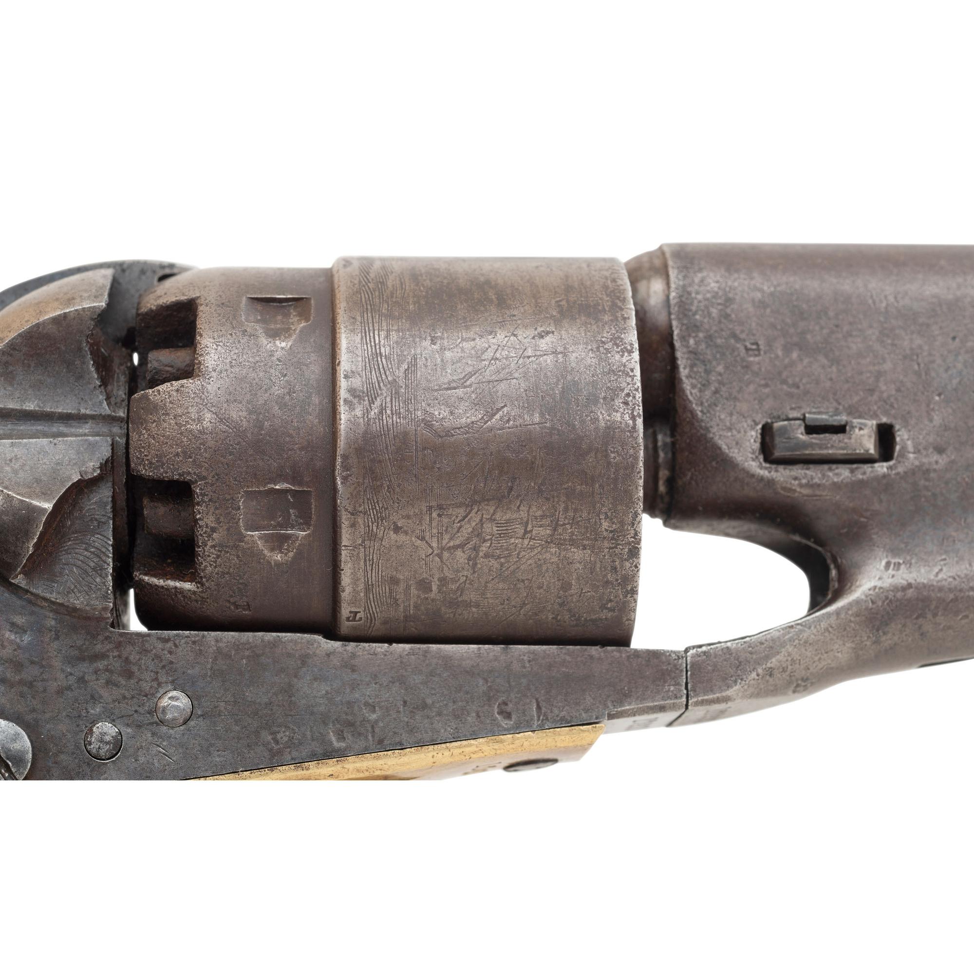 Martially Marked Colt Model 1860 Army Revolver with Factory Letter