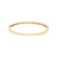 CRAIG DRAKE, DIAMOND AND YELLOW GOLD BANGLE BRACELET