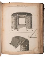 [FURNITURE]. SHERATON, Thomas (1751-1806). The Cabinet-Maker and Upholsterer's Drawing-Book. London: for the author by T. Bensley, 1794.