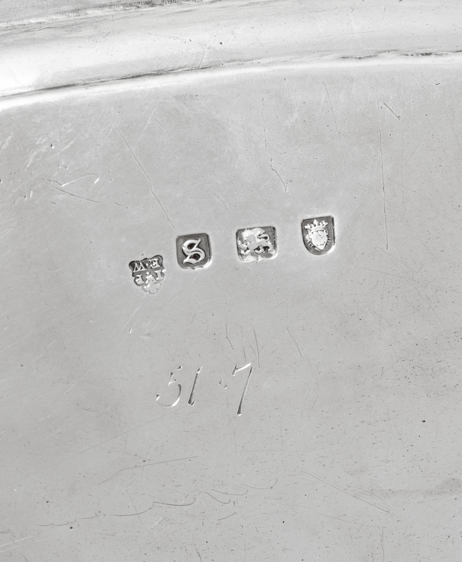 A George III Silver Tray