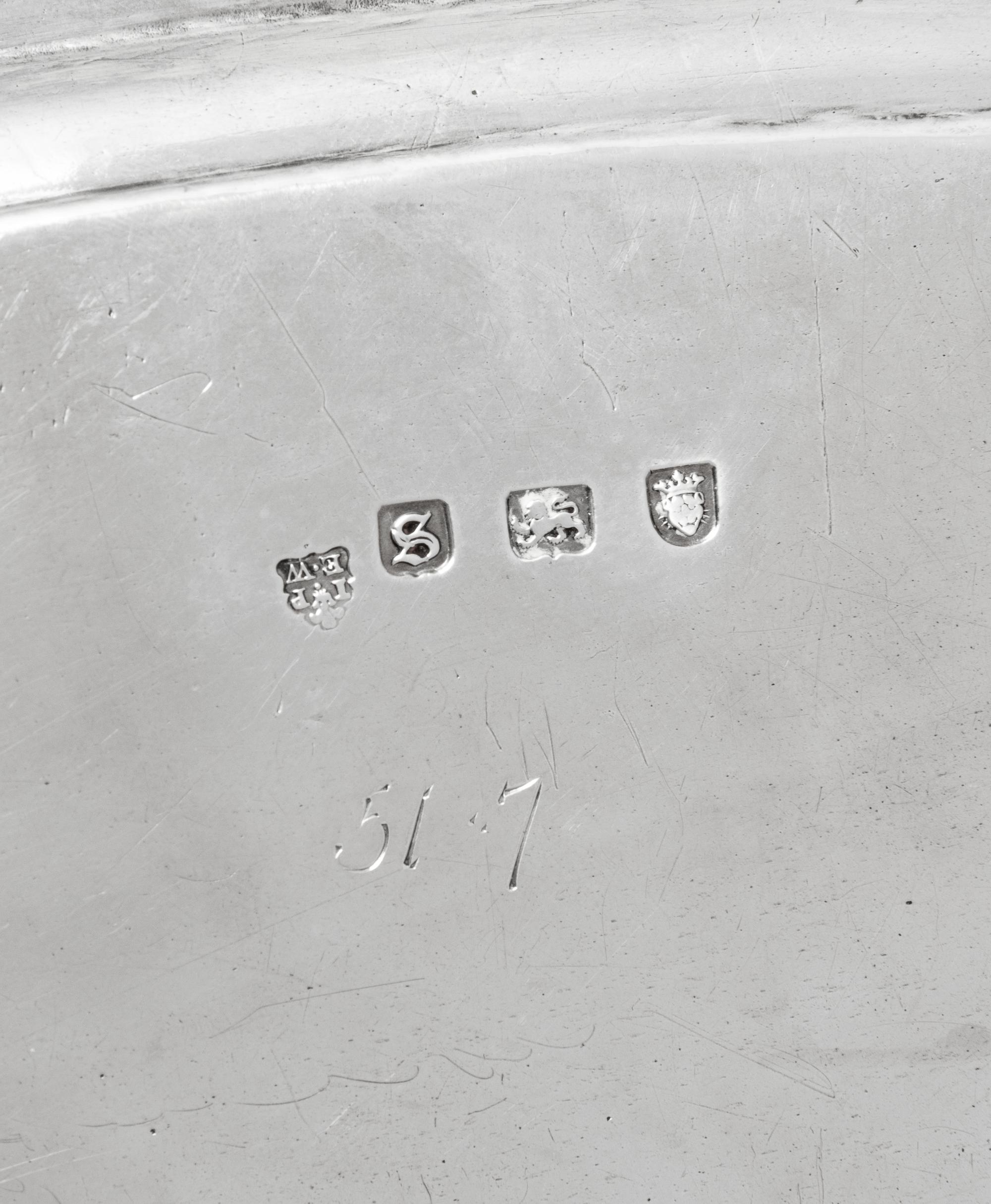 A George III Silver Tray