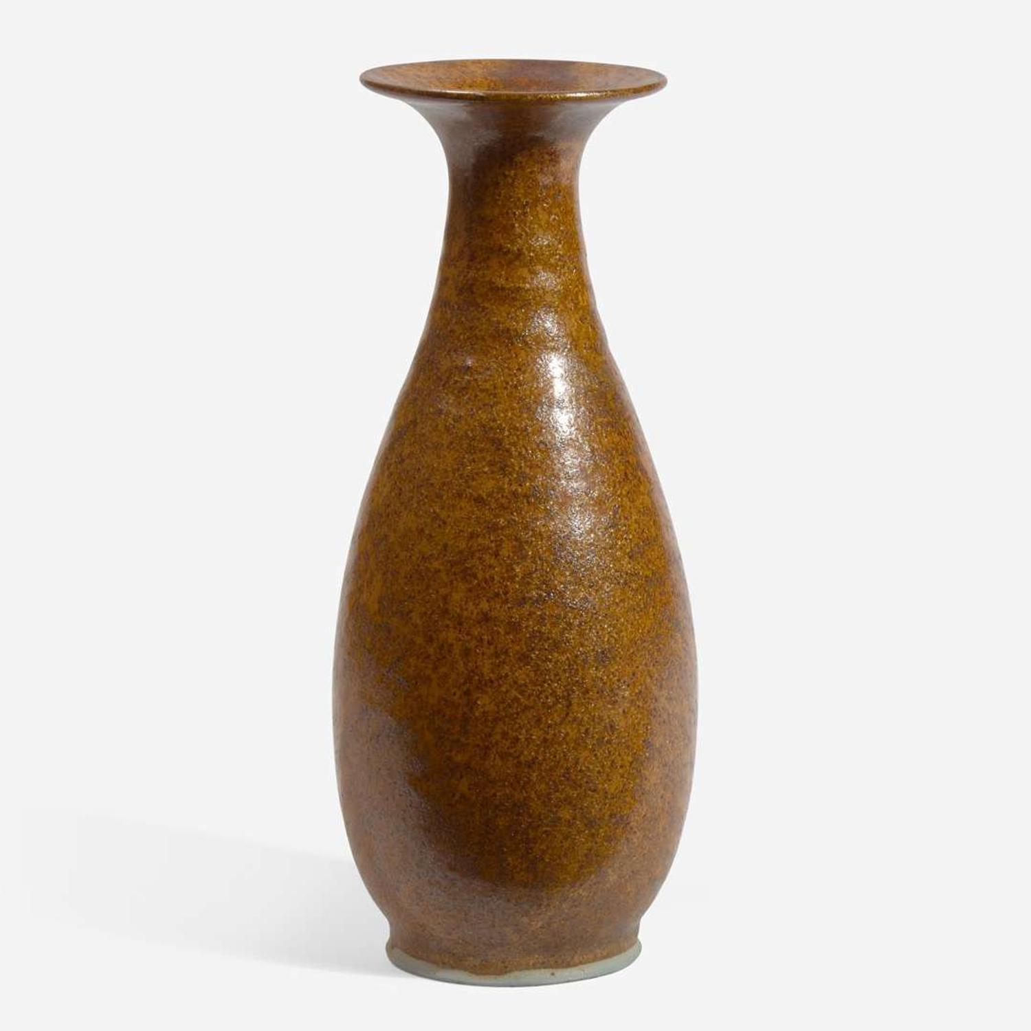 Brother Thomas Bezanson (Canadian-American, 1929-2007) Three Porcelain Vases, USA, circa last quarter 20th century