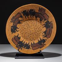 Basket, with Buffalo