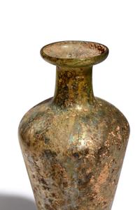 A Roman Glass Unguentarium