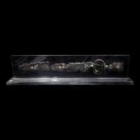 Five Migration Period Iron and Silver Belt Attachments