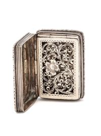 A Group of Four Silver Scent Articles