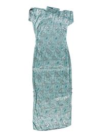 Four Chinese Silk Lady's Full Length Cheongsams, Qipao