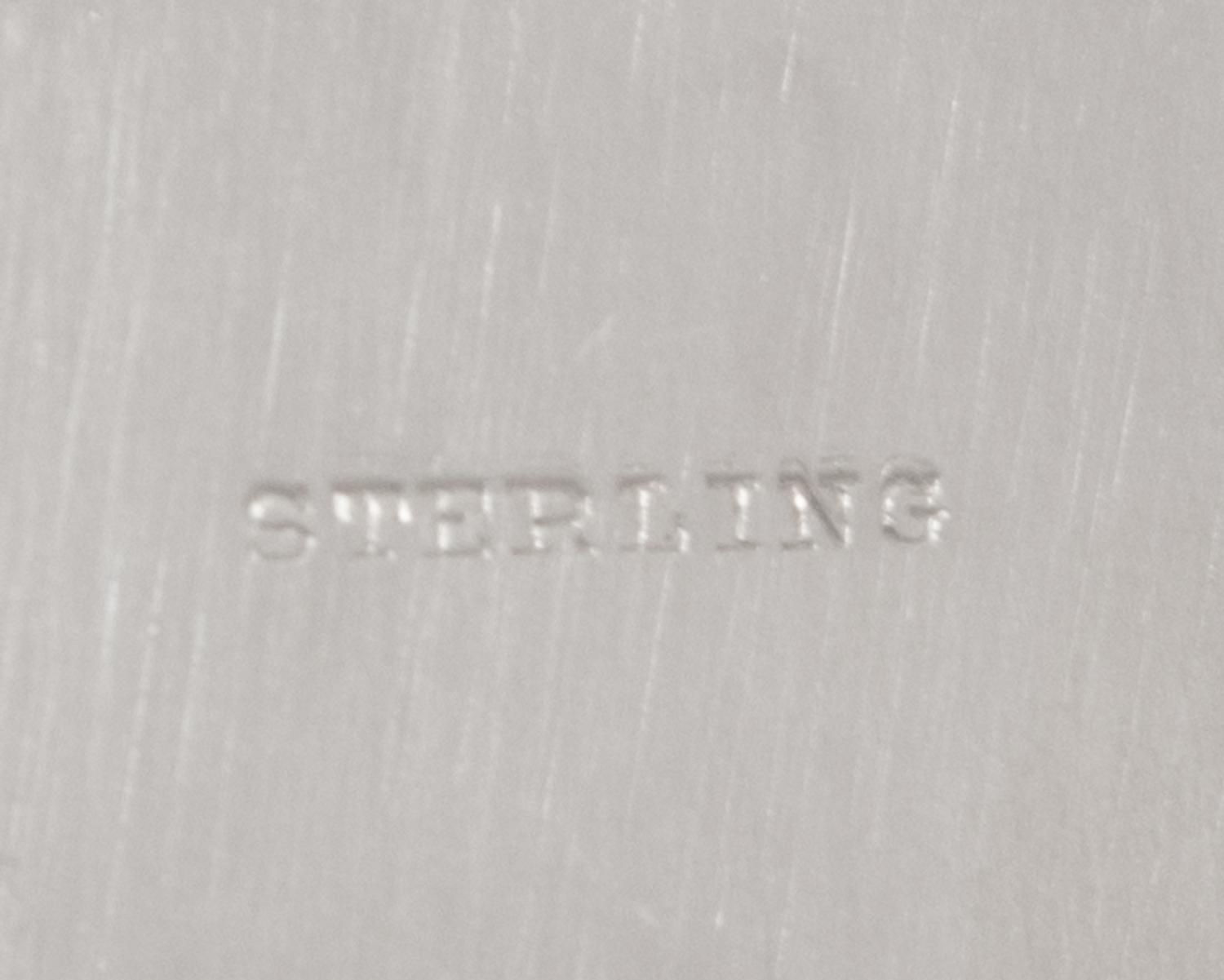 A Set of Twelve American Silver Bread Plates