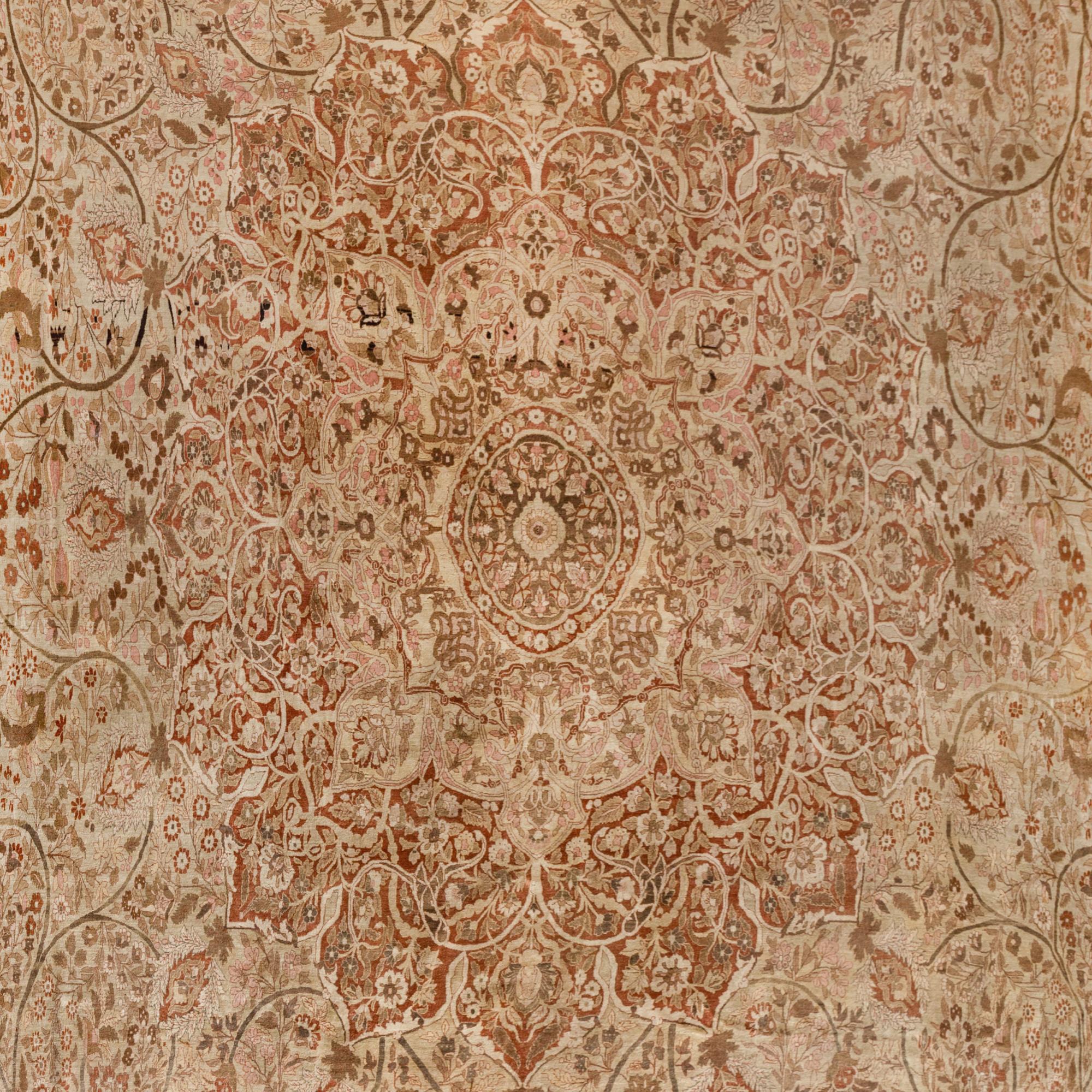 A Large Tabriz Carpet