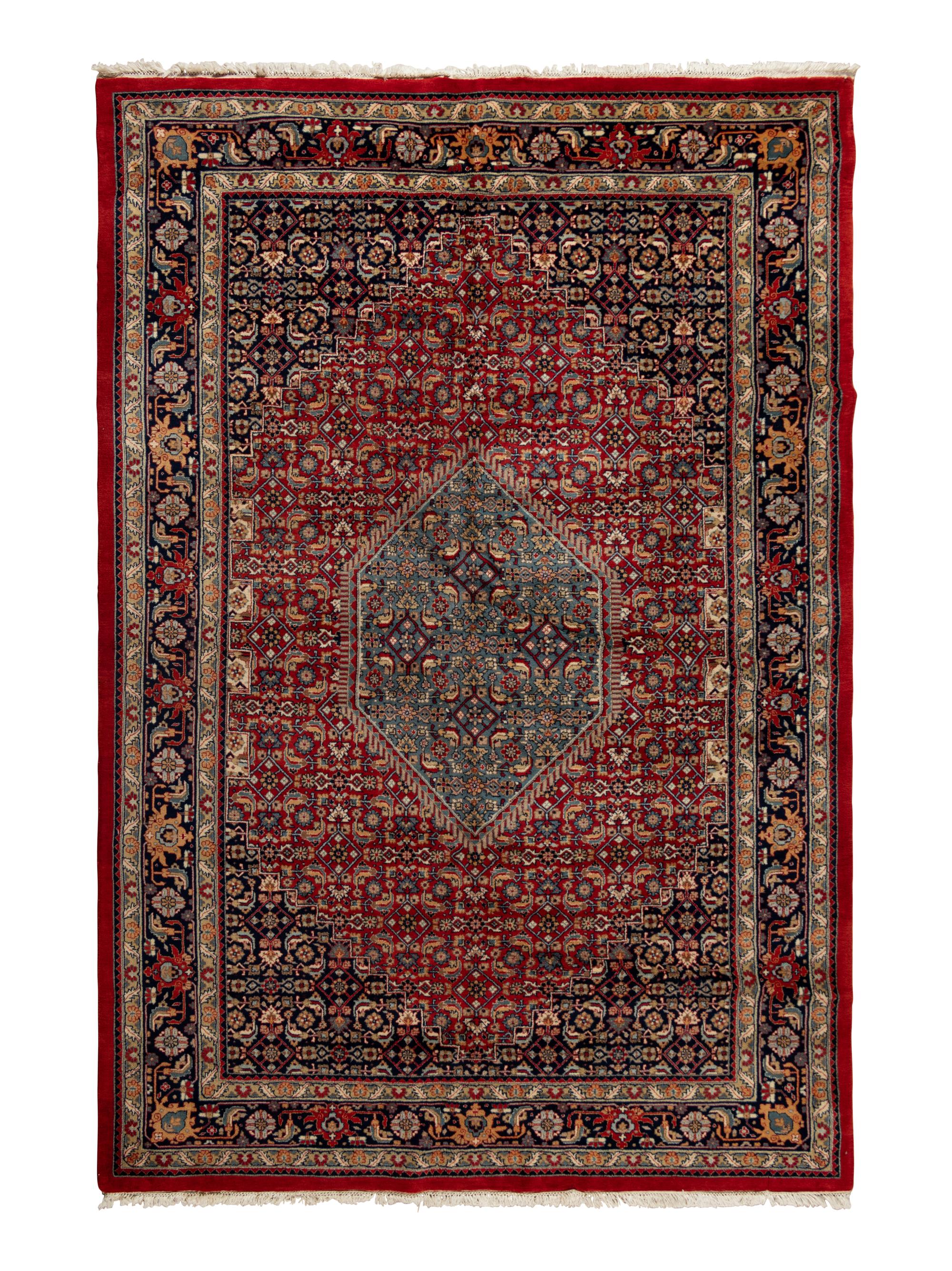 An Indo-Bidjar Wool Rug