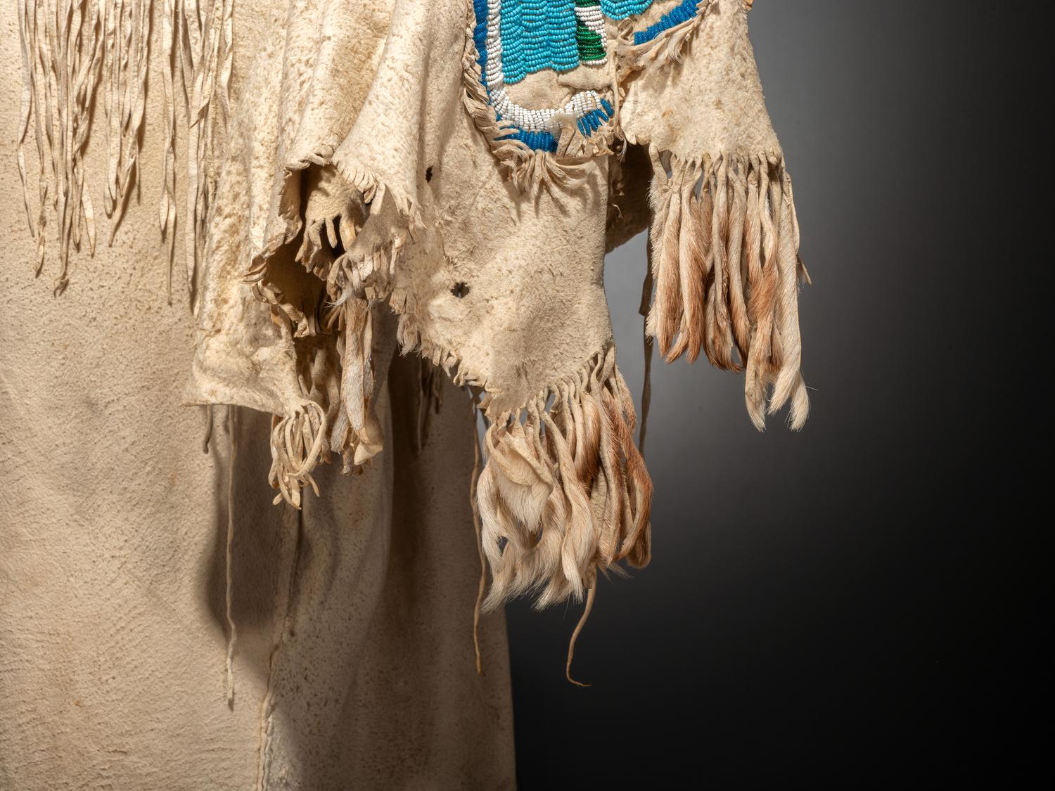 Plateau Beaded Hide Dress