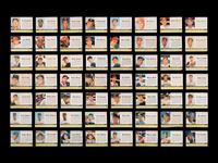 A Near Set of 1961 Post Cereal Baseball Cards (172/200)