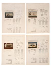 [ADVERTISING]. Extensive collection of outdoor advertising survey reports and historical billboard images from the "Golden Age of Advertising."