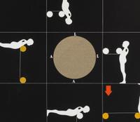 Grid with Multiple Figures, 1966