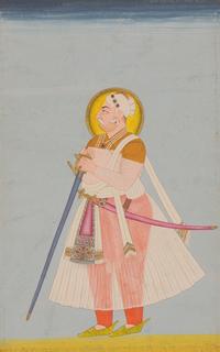 Four Indian Miniature Portraits — 印度細密畫一組四幅