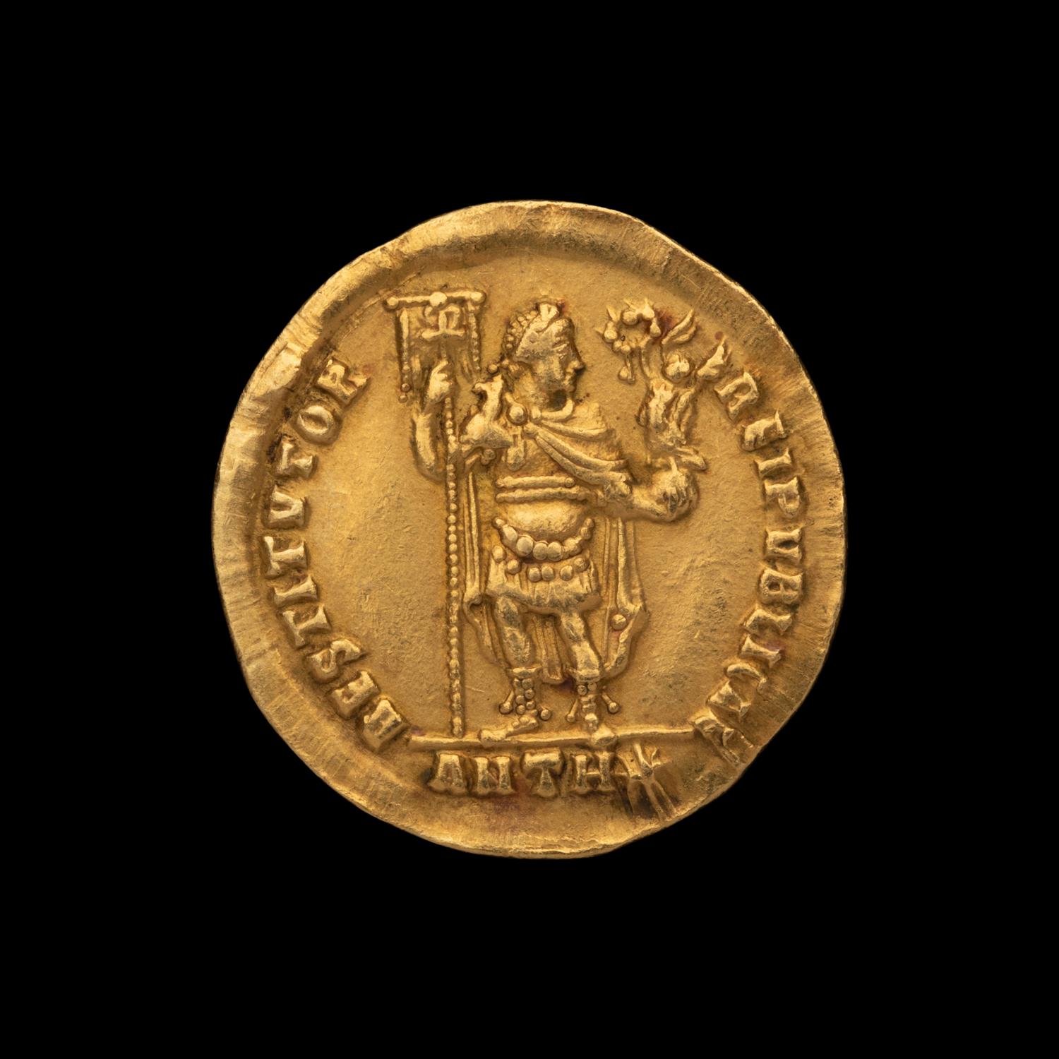 [ANCIENTS] WESTERN ROMAN EMPIRE. Valentinian I. Antiochia (c. 366-367). Av Solidus (4.3g, 22 mm)