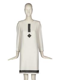Pierre Cardin Haute Couture White Dress