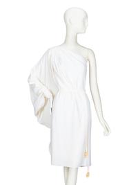 Christian Dior by John Galliano , Draped One-Sleeve Dress