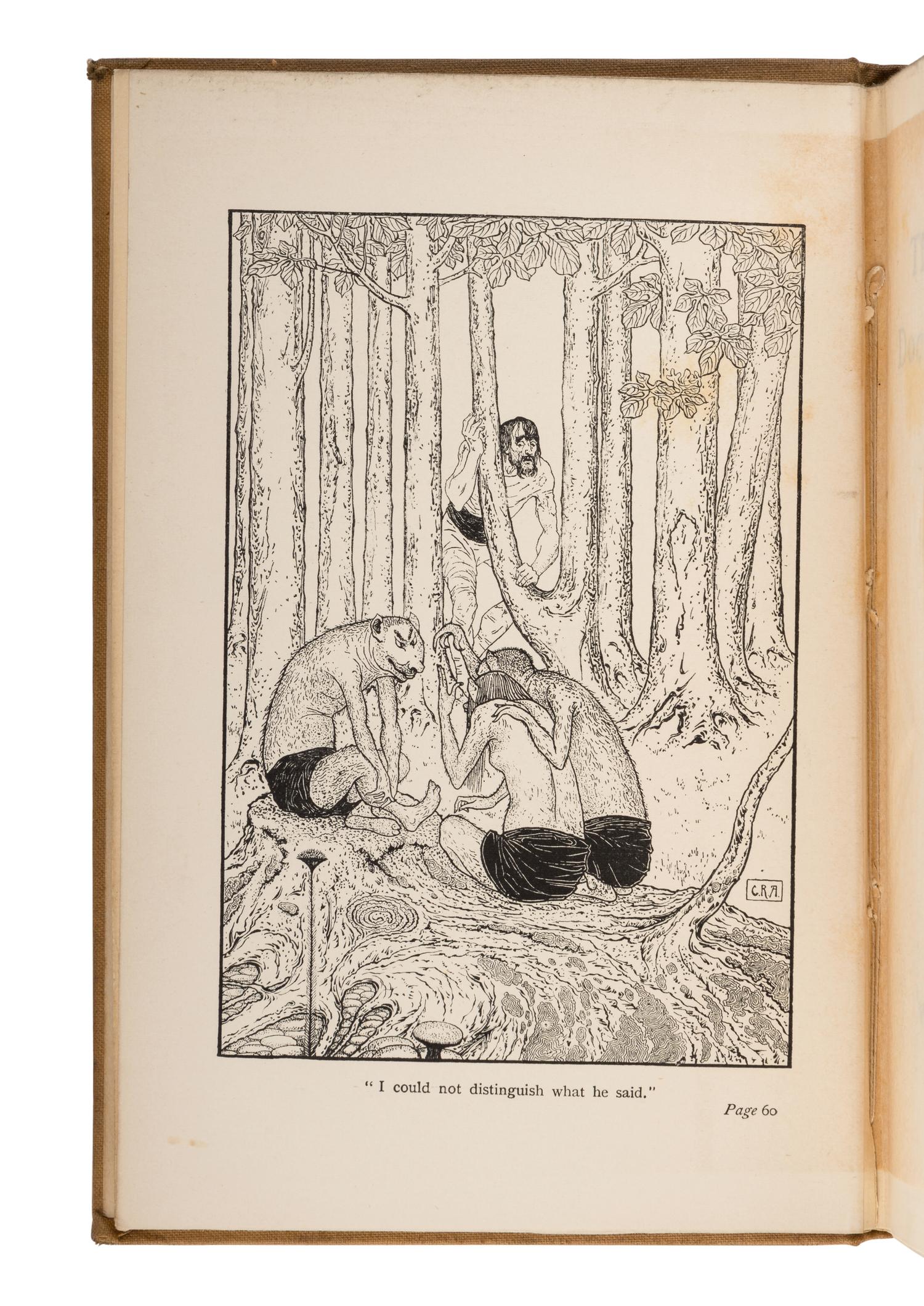 WELLS, H.G. (1866-1946). The Island of Dr. Moreau . London: William Heinemann, 1896.