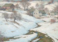 Arthur Meltzer (American, 1893–1989) - Snow Landscape
