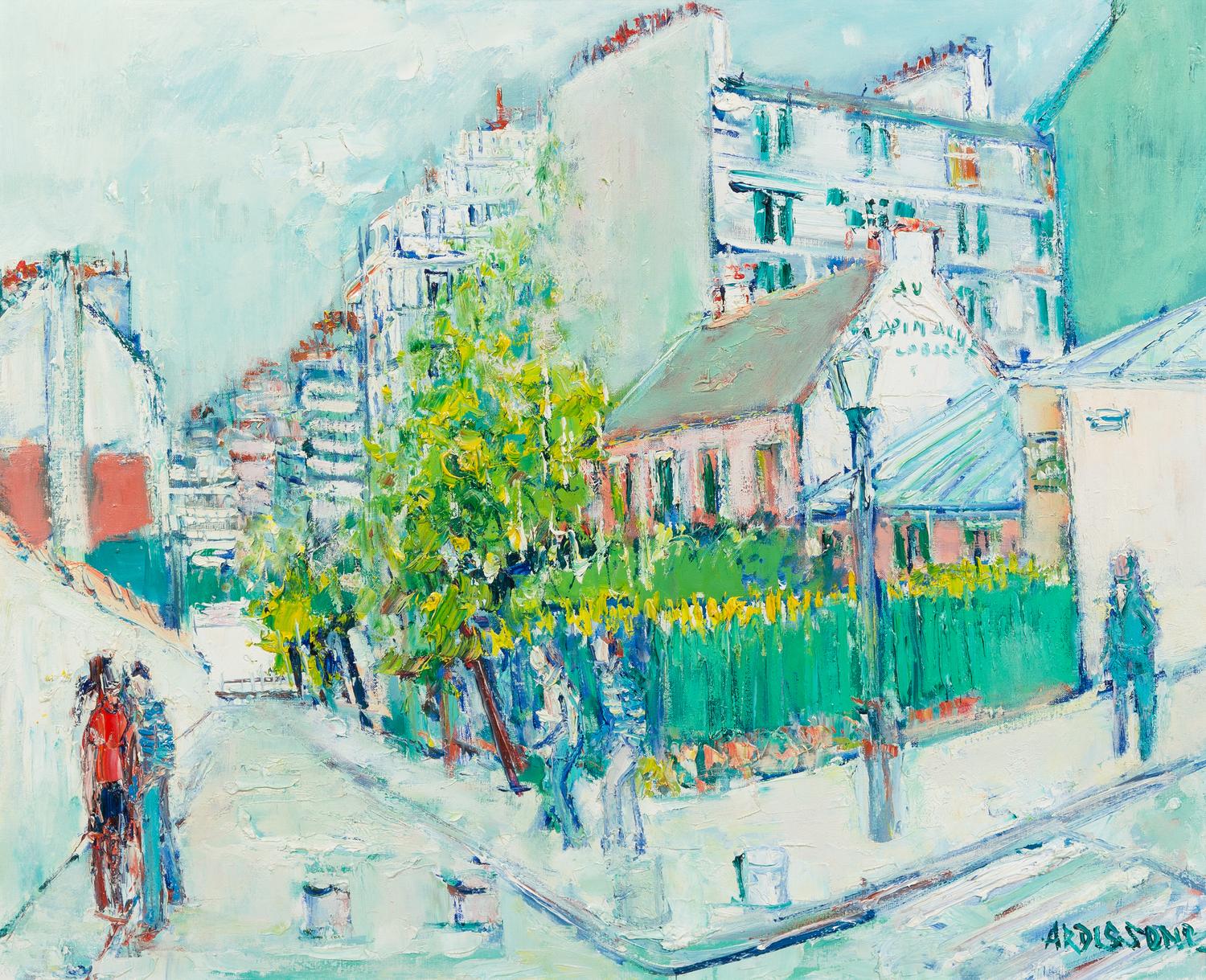 Yolande Ardissone, (French, b. 1927), Le Lapin Agile