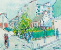 Yolande Ardissone, (French, b. 1927), Le Lapin Agile