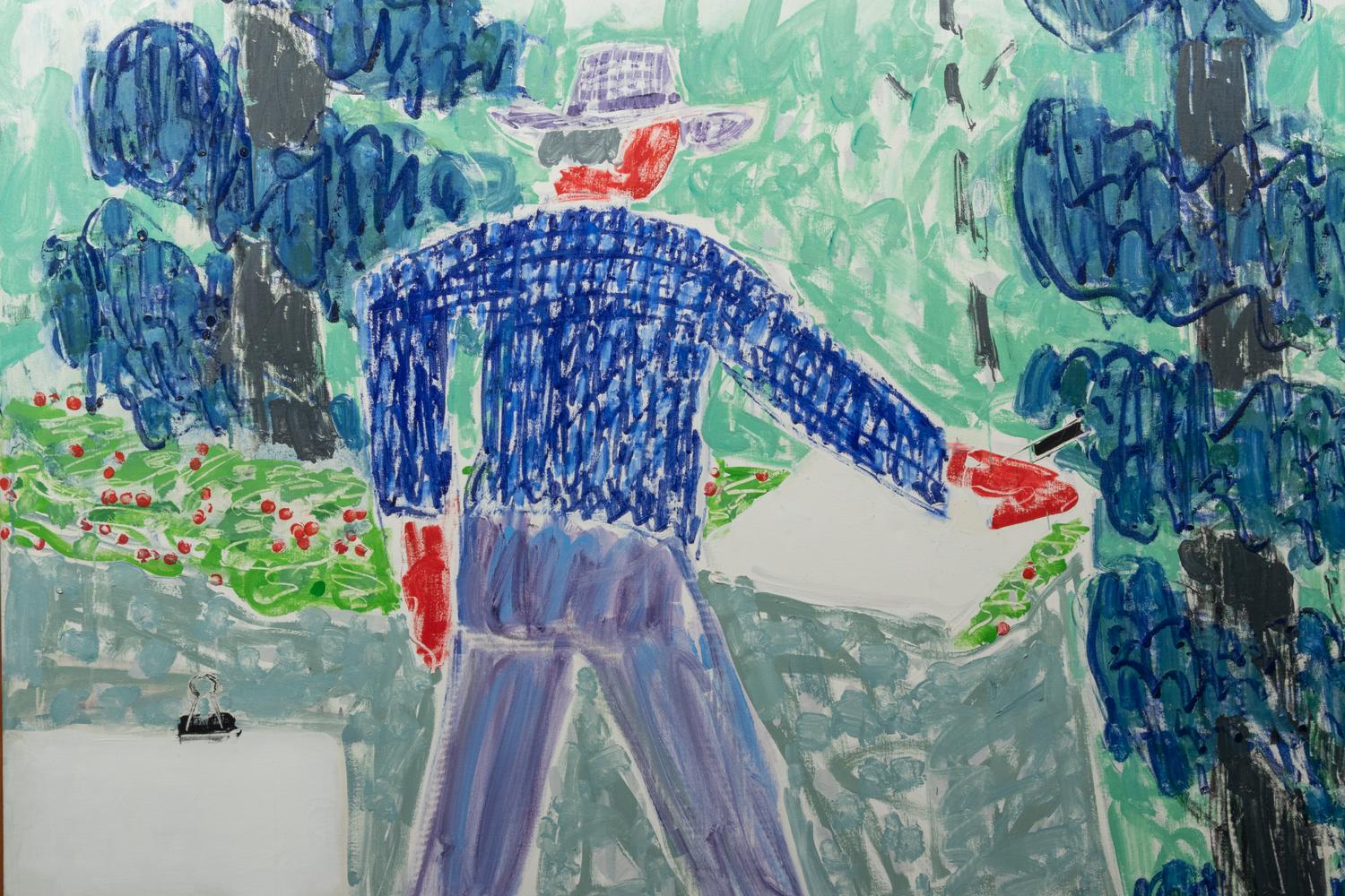 Self Portrait in Quarry